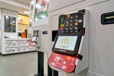 McDonald's sipariş kiosklar