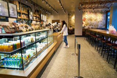 vitrin Starbucks