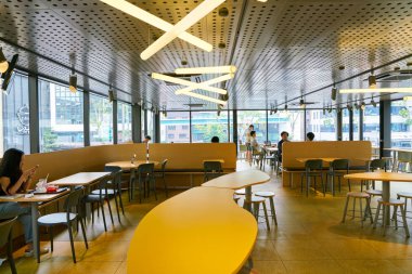 Mcdonald's Restoran içinde.