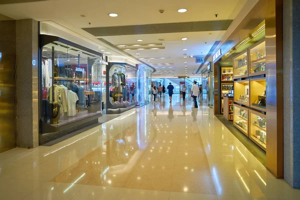 Shopping center em Hong Kong — Fotografia de Stock