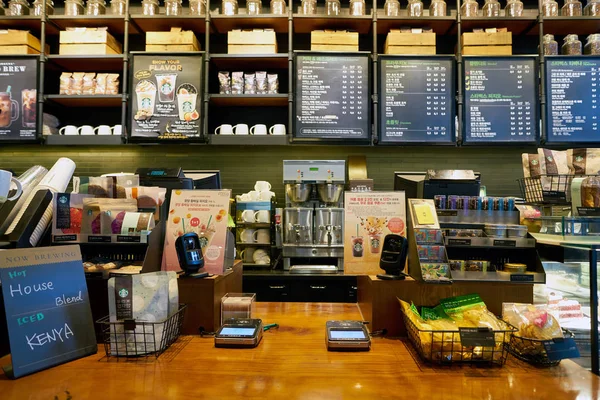 Kawiarnia Starbucks — Zdjęcie stockowe
