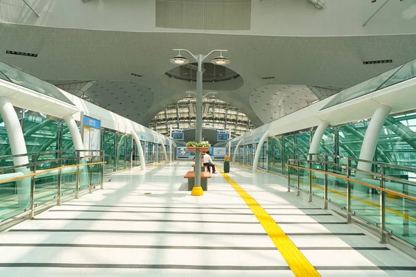 Maglev stationen plattform — Stockfoto