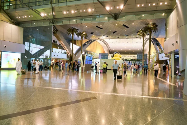 Hamad internationale luchthaven — Stockfoto