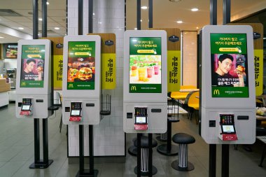McDonald's sipariş kiosklar