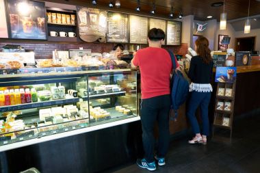 vitrin Starbucks