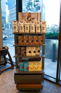 Starbucks Merkezi'nde sergilenen ürünler 