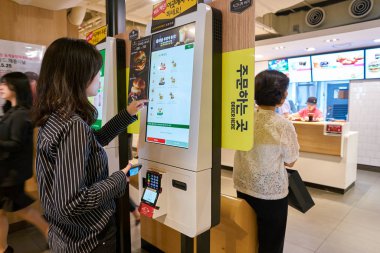 McDonald's sipariş bilgi noktası