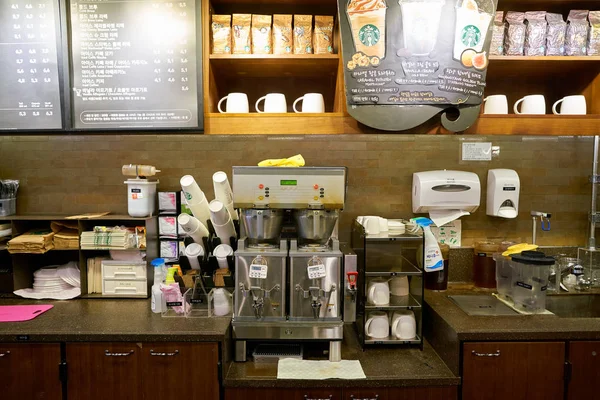 Κατάστημα Starbucks καφέ — Φωτογραφία Αρχείου