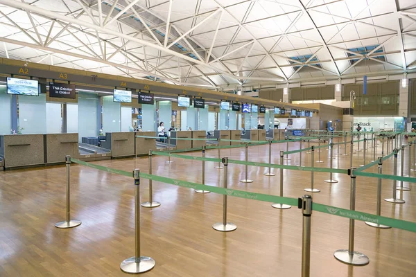 Международный аэропорт Инчхон, зона регистрации — стоковое фото