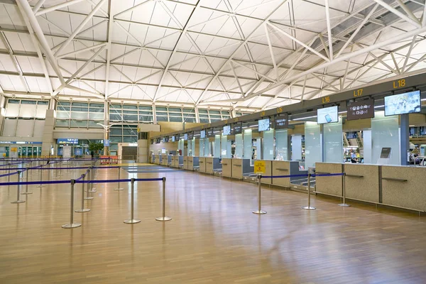 Aeroporto Internazionale di Incheon, area check-in — Foto Stock