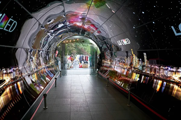 Seoul Südkorea Mai 2017 Namsan Seoul Tower Oled Tunnel Rund — Stockfoto