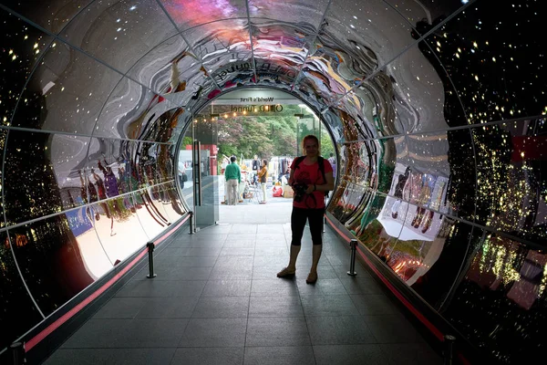 Seoul Coréia Sul Circa Maio 2017 Namsan Seoul Tower Oled — Fotografia de Stock