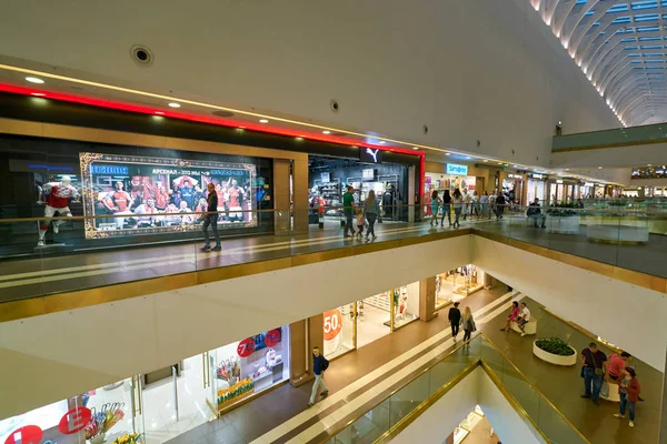 Saint Petersburg Rússia Circa August 2017 Dentro Shopping Center Galeria — Fotografia de Stock