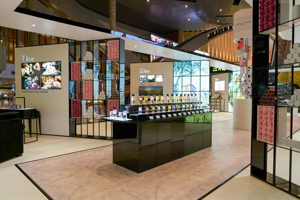 Doha Qatar Circa Maggio 2017 Padiglione Maison Parfum Dior All — Foto Stock