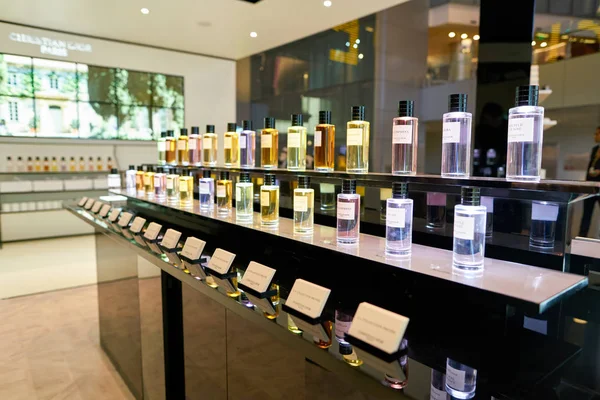 Doha Qatar Circa Maggio 2017 Profumi Mostra Padiglione Maison Parfum — Foto Stock