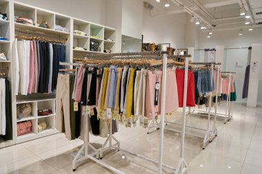 South Korea, Busan - Mayıs, 2017 yaklaşık: mağaza, Lotte mağazada Busan içinde