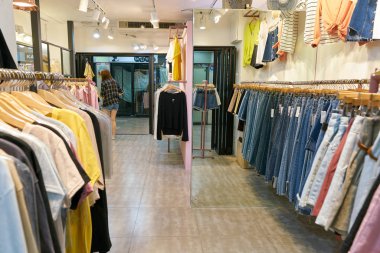 South Korea, Busan - Mayıs, 2017 yaklaşık: mağaza, Lotte mağazada Busan içinde