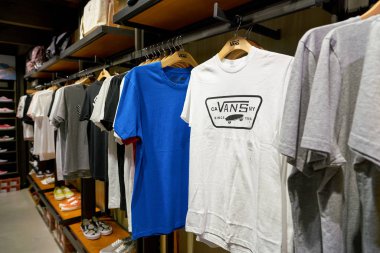 South Korea, Busan - 25 Mayıs 2017: Dodds Busan Lotte çarşıda Alışveriş Merkezi'nde sergilenen