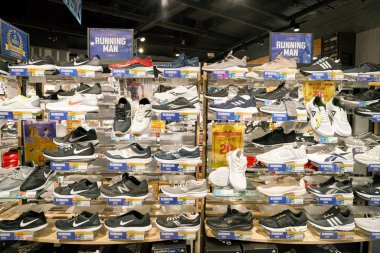 South Korea, Busan - 25 Mayıs 2017: Dodds Busan Lotte çarşıda Alışveriş Merkezi'nde sergilenen