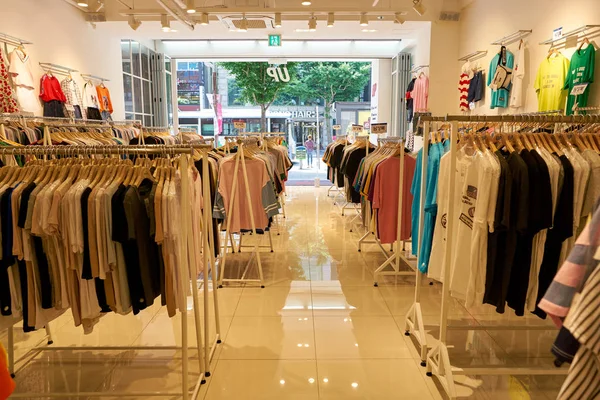 Corea Del Sur Busan Circa Mayo 2017 Dentro Tienda Lotte — Foto de Stock