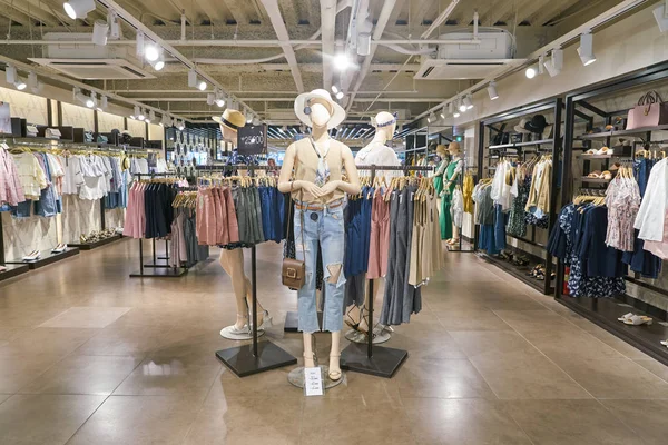 Südkorea Busan Mai 2017 Innenraum Des Mixxo Store Kaufhaus Lotte — Stockfoto