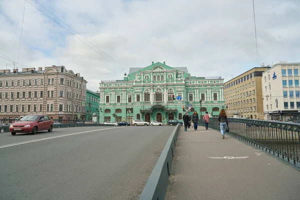 俄罗斯 圣彼得堡 2017年10月 圣彼得堡城市景观在白天 — 图库照片