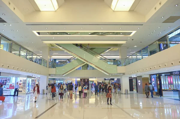 China Hong Kong November 2015 Interior New Town Plaza Shopping — Stock Photo, Image