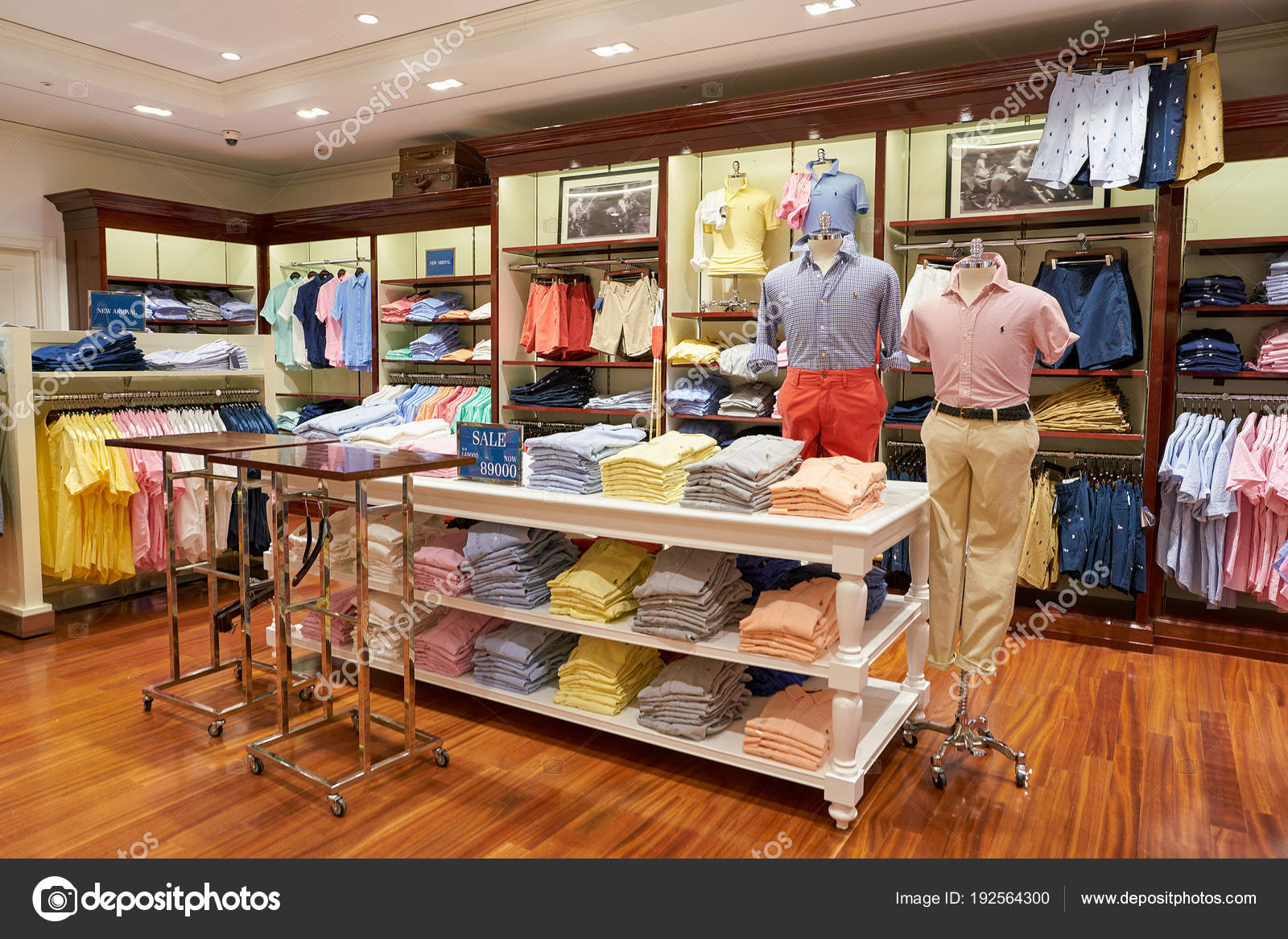Sudkorea Busan Mai 2017 Polo Ralph Lauren Store Lotte Mall