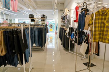 South Korea, Busan - Mayıs, 2017 yaklaşık: mağaza, Lotte mağazada Busan içinde