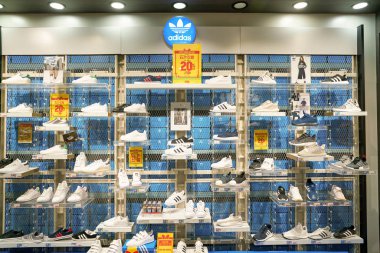 South Korea, Busan - 25 Mayıs 2017: Dodds Busan Lotte çarşıda Alışveriş Merkezi'nde sergilenen