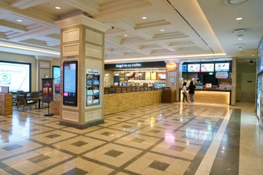 South Korea, Busan - 28 Mayıs 2017: Lotte mağazada içinde Busan