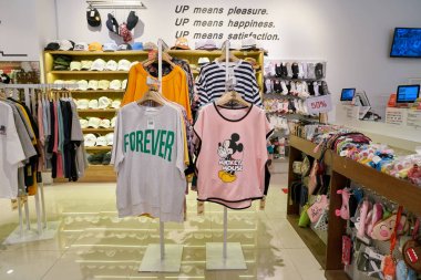 South Korea, Busan - Mayıs, 2017 yaklaşık: mağaza, Lotte mağazada Busan içinde