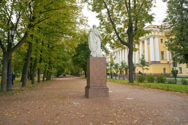 Saint Petersburg - Ekim, 2017 yaklaşık: Saint Petersburg kentsel peyzaj, gündüz.
