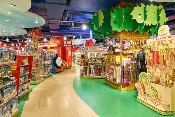 Rosja Sankt Petersburg Około Października 2017 Wewnątrz Hamleys Toy Store — Zdjęcie stockowe