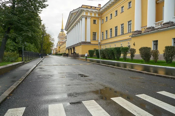 Rusia San Petersburg Circa Octubre 2017 Paisaje Urbano San Petersburgo — Foto de Stock