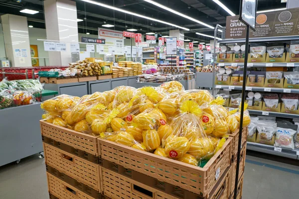 Südkorea Busan Mai 2017 Lotte Mart Busan — Stockfoto