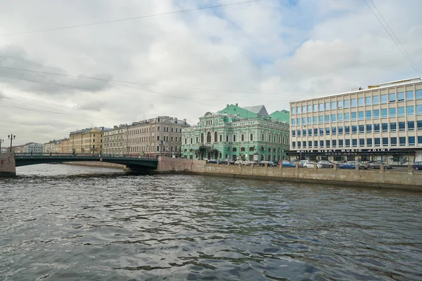 Russia San Petersburgo Circa Ottobre 2017 Paesaggio Urbano San Pietroburgo — Foto Stock