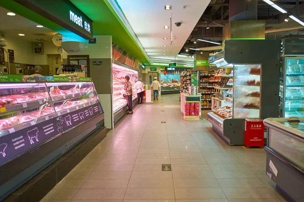 深センで中国 2015 より良い生活一緒に スーパー マーケット — ストック写真