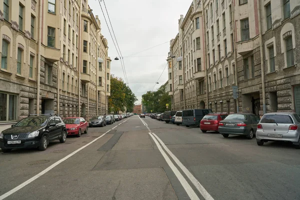 Rusya, Saint Petersburg - Ekim, 2017 yaklaşık: Saint Petersburg kentsel peyzaj, gündüz