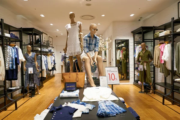 Corée Sud Busan Mai 2017 Intérieur Magasin Polo Ralph Lauren — Photo