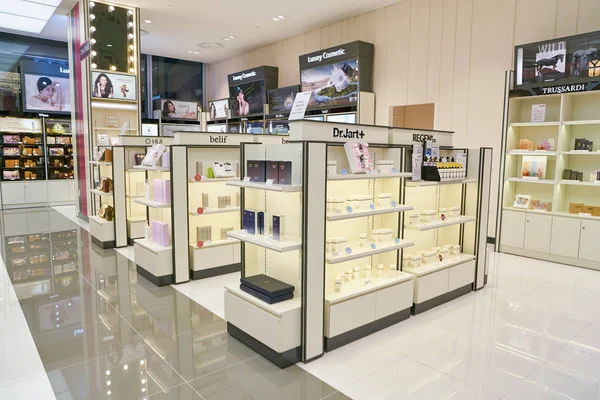 Zuid Korea Busan Mei 2017 Weergave Van Cosmetica Lotte Mall — Stockfoto