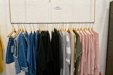 South Korea, Busan - 28 Mayıs 2017: Naning 9 mağaza Lotte mağazası