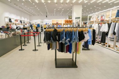 South Korea, Busan - 25 Mayıs 2017: Dodds Busan Lotte çarşıda Alışveriş Merkezi'nde sergilenen