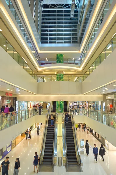 China Hong Kong November 2015 Interior New Town Plaza Shopping — Stock Photo, Image