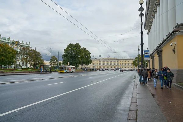 Rusya Saint Petersburg Ekim 2017 Yaklaşık Saint Petersburg Kentsel Peyzaj — Stok fotoğraf