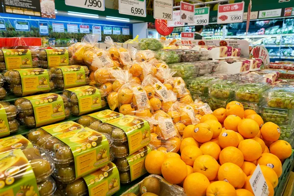 Südkorea Busan Mai 2017 Supermarkt Busan — Stockfoto