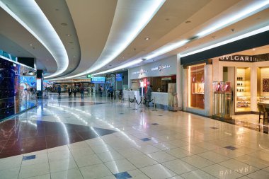 DUBAI, UAE - CIRCA JANUARY 2019: interior shot of Dubai International Airport.