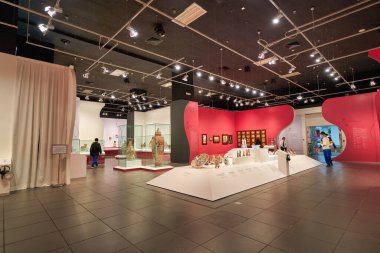 HONG KONG, CHINA - CIRCA JANUARY, 2019: inside Hong Kong Heritage Museum.