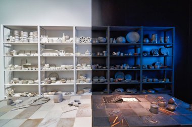 HONG KONG, CHINA - CIRCA JANUARY, 2019: inside Hong Kong Heritage Museum.