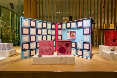 HONG KONG, CHINA - JANUARY 22, 2019: Foreo products on display at Lane Crawford in Hong Kong.